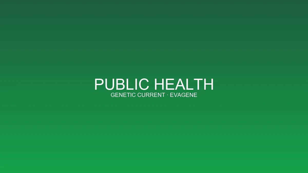 Illustration for public health story